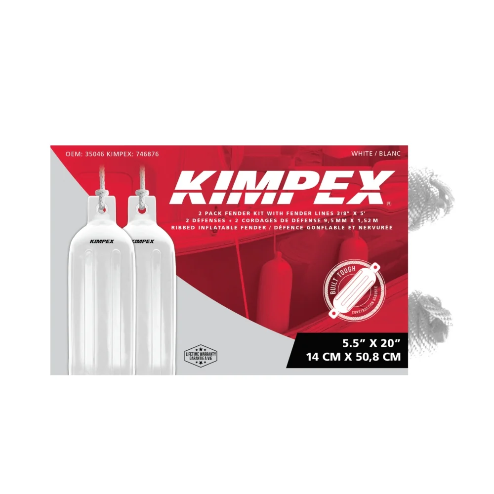Kimpex 2 Fender With Rope - Image 3
