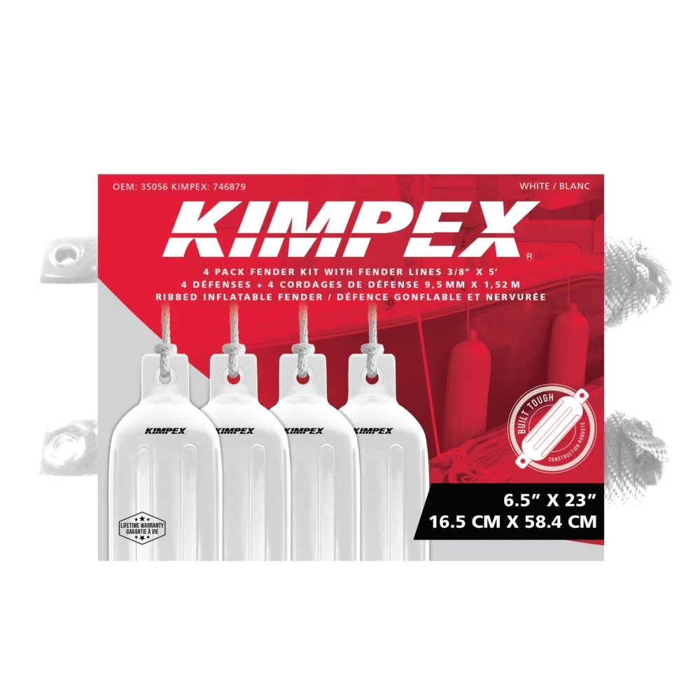 Kimpex 4 Fender With Rope - Image 3