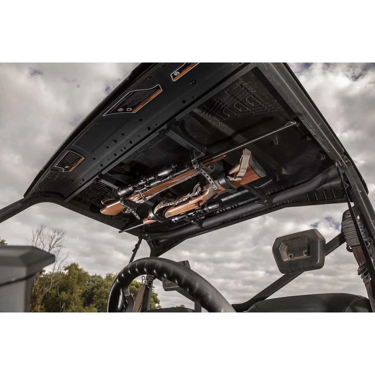 Kolpin UTV Overhead In-Cab Gun & Bow Rack - Image 2