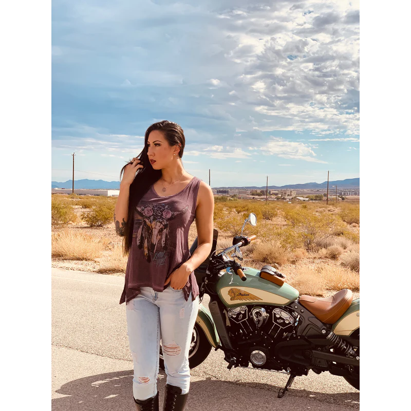 Lethal Threat Women's Midnight Rider Tank Top - Image 5