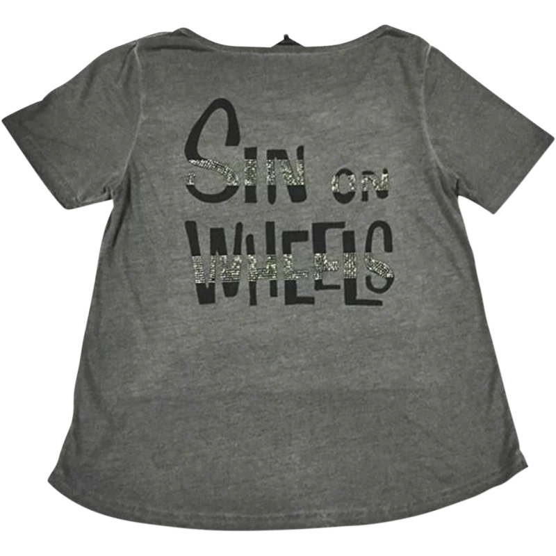Lethal Threat Women's V-Neck Shirt - Image 2