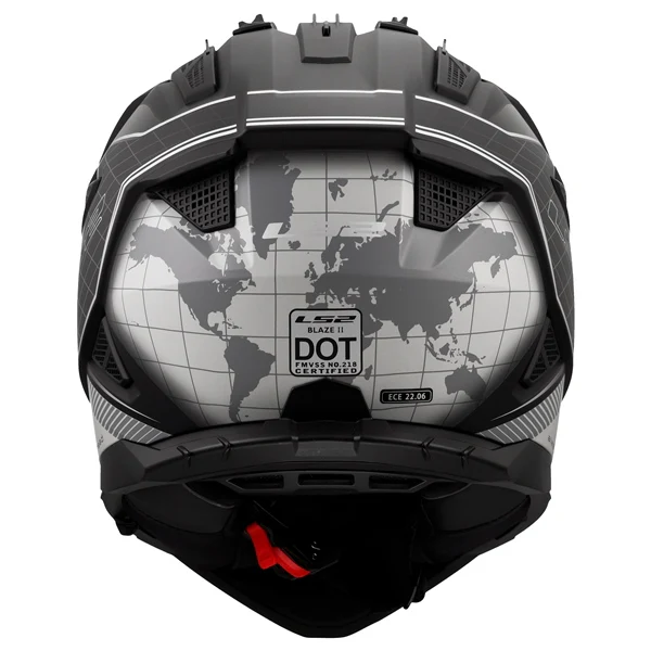 LS2 Blaze II Meridian Helmet - Image 4