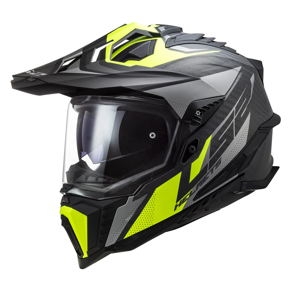 LS2 Explorer Carbon Off-Road Helmet - Image 9