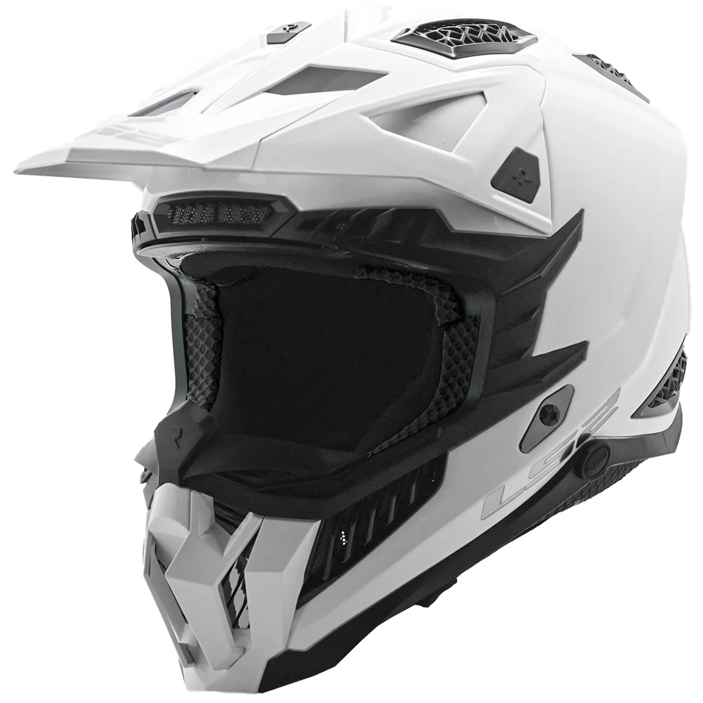 LS2 X-Force Off-Road Solid Helmet - Image 5