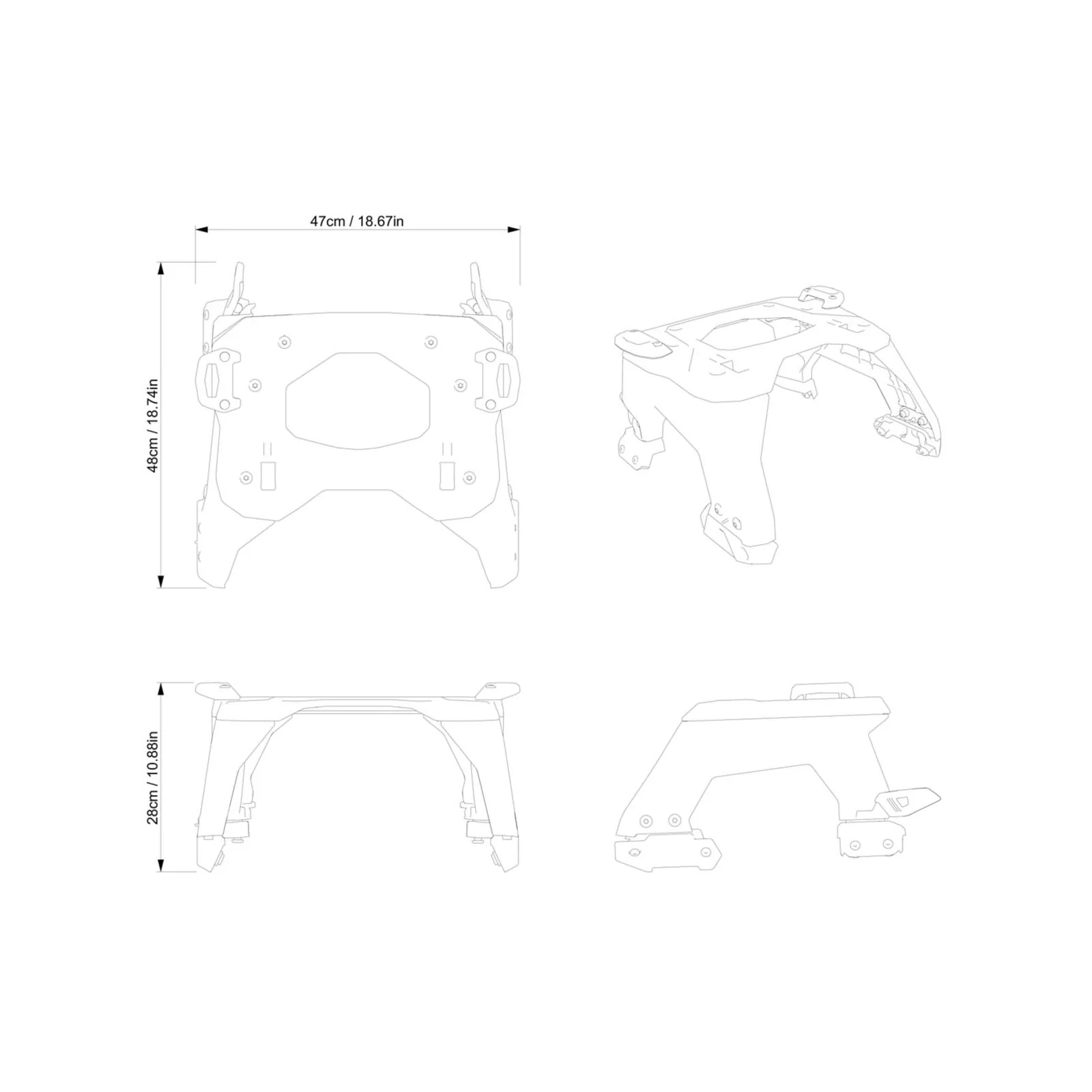 Lynx 1+1 Removable Rack - Image 4