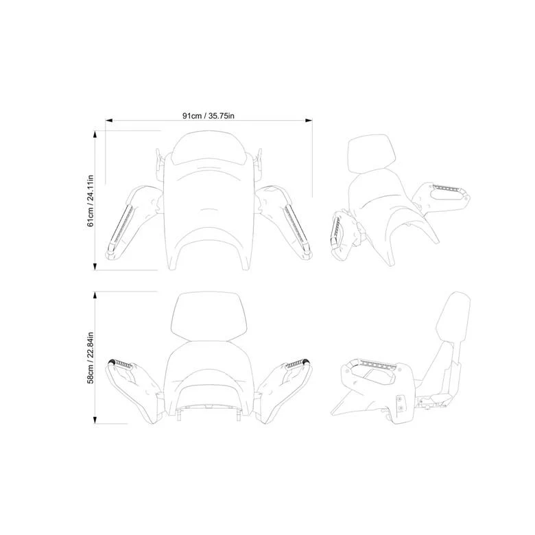Lynx Trail LinQ Passenger Premium Seat - Image 3