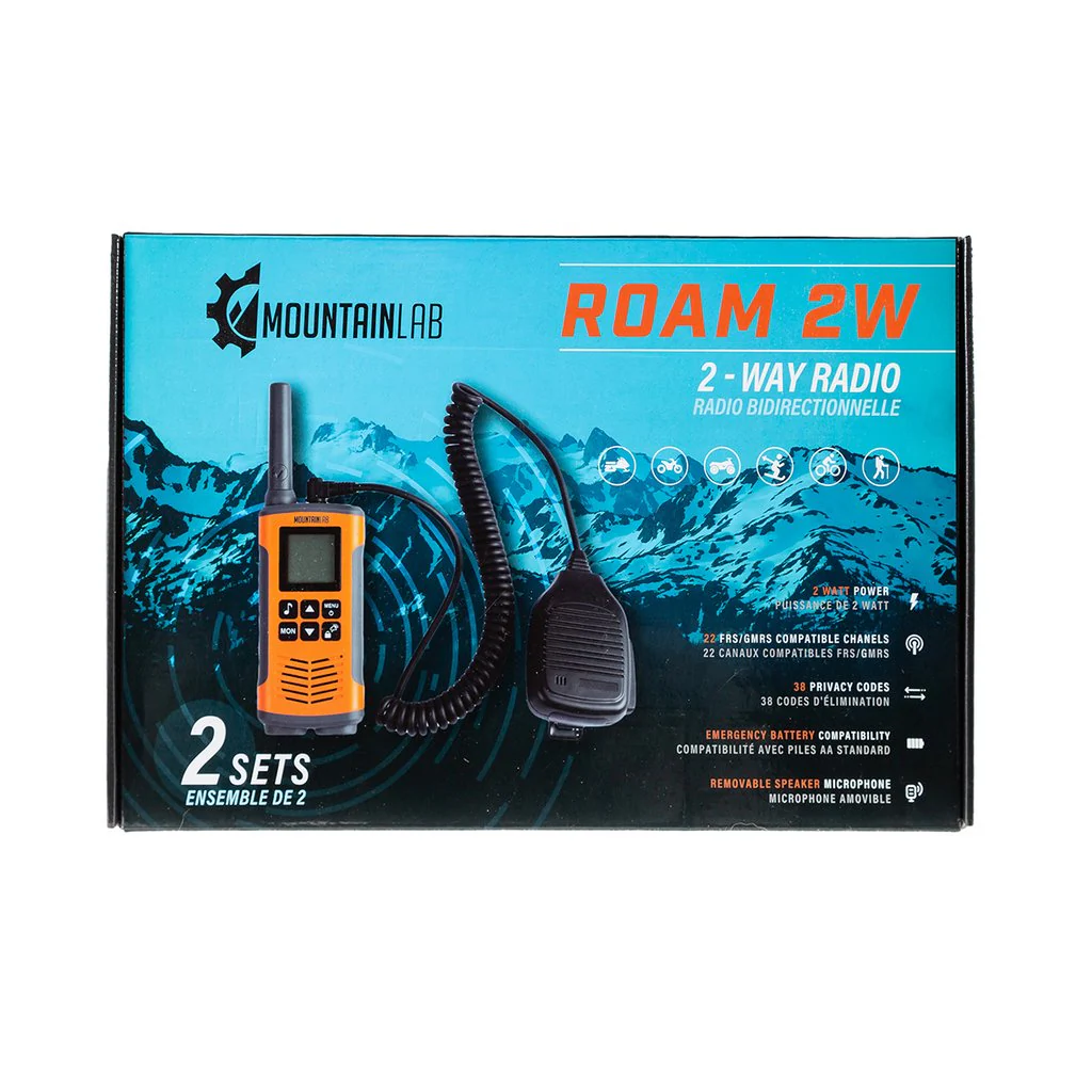Mountain Lab 2 Piece ROAM 2.0 2W Radio with Mic - Image 4