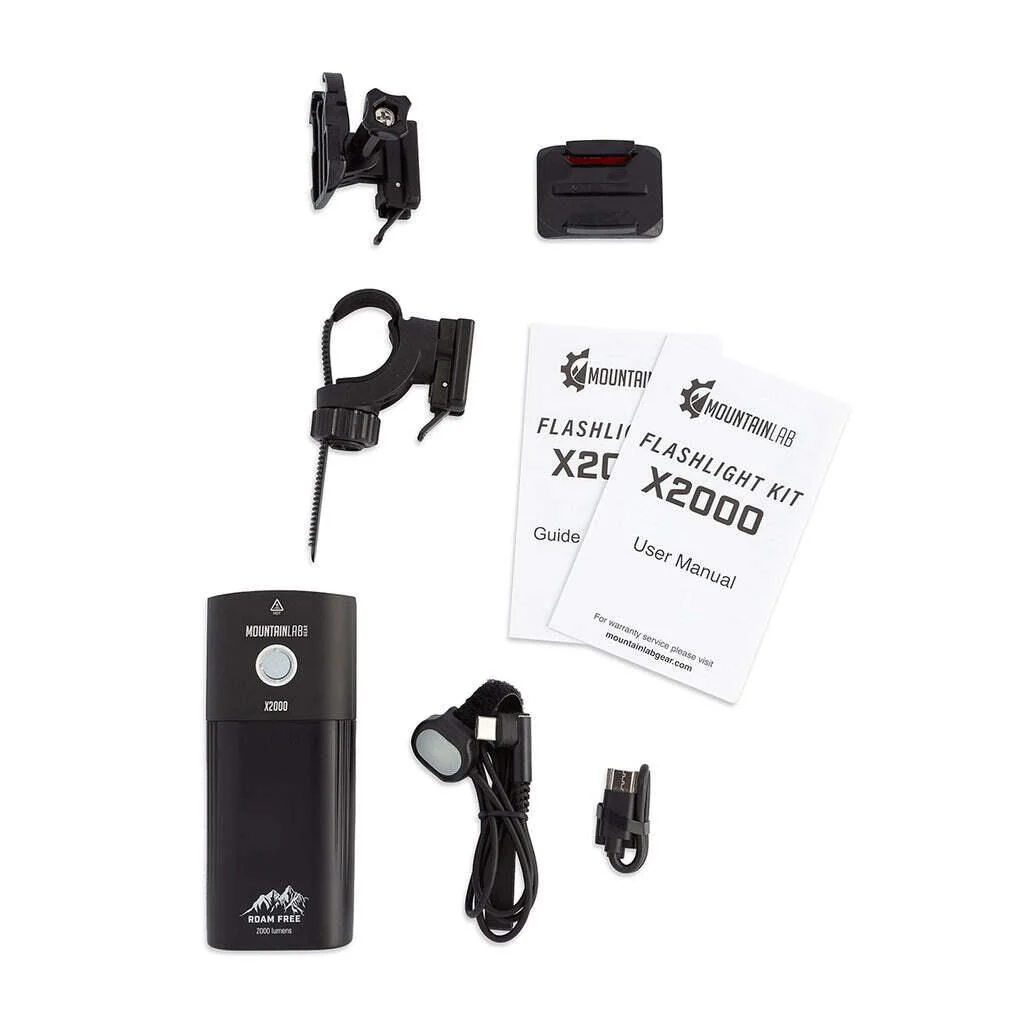 Mountain Lab X2000 Lumen Flashlight Kit - Image 5