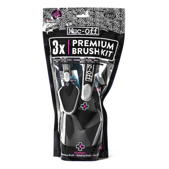 Muc-Off 3X Premium Brush Kit