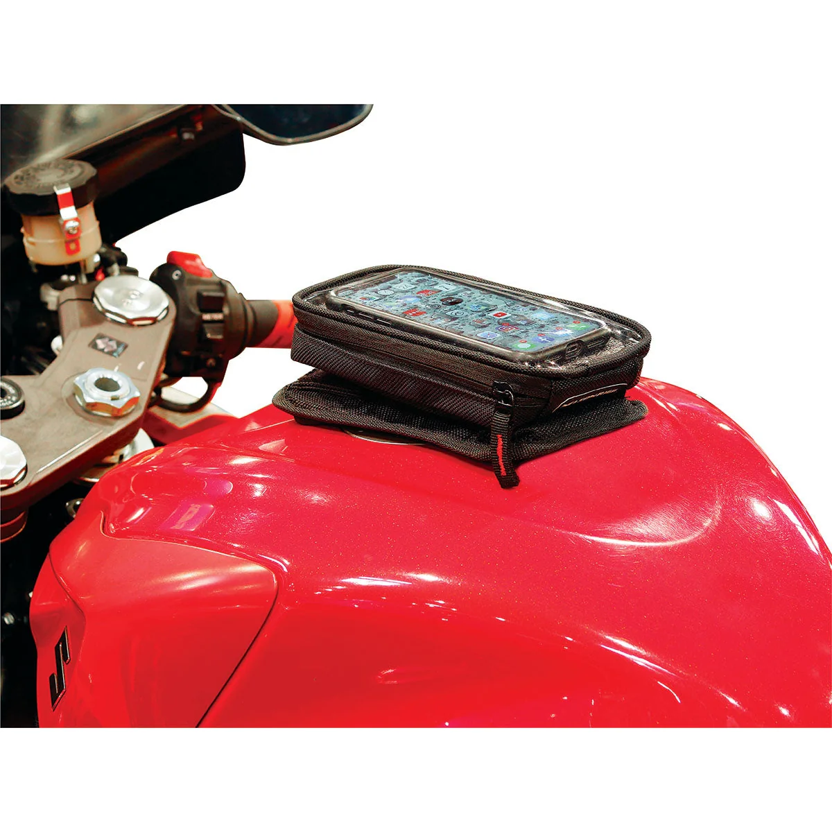 Nelson-Rigg NR-50 Magnetic Phone Holder Tank Bag - Image 4