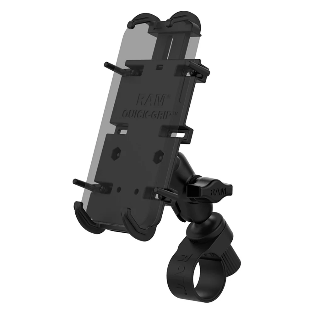 Ram Mount Quick-Grip XL Phone Mount With Tough-Strap Handlebar Base - Image 3