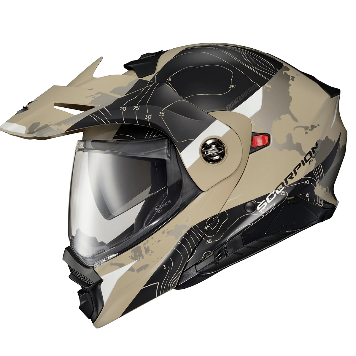 Scorpion Exo-AT960 Topographic Helmet - Image 6