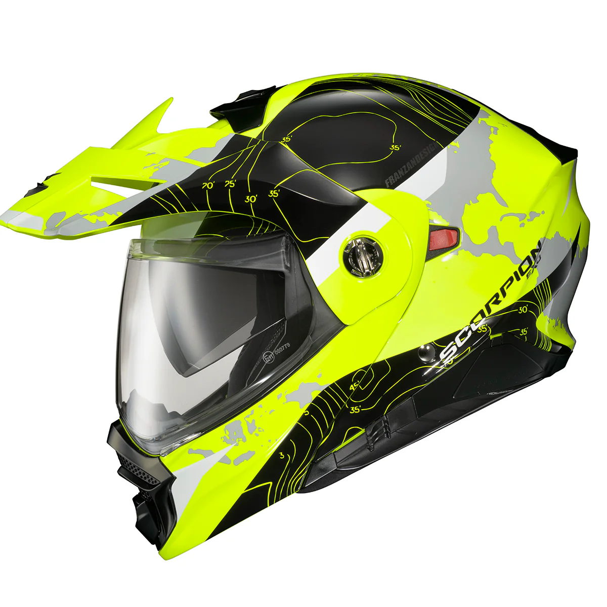 Scorpion Exo-AT960 Topographic Helmet - Image 9