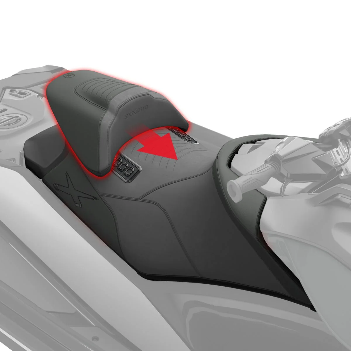 Sea-Doo Ergolock R Racing GTR-X Seat - Image 2