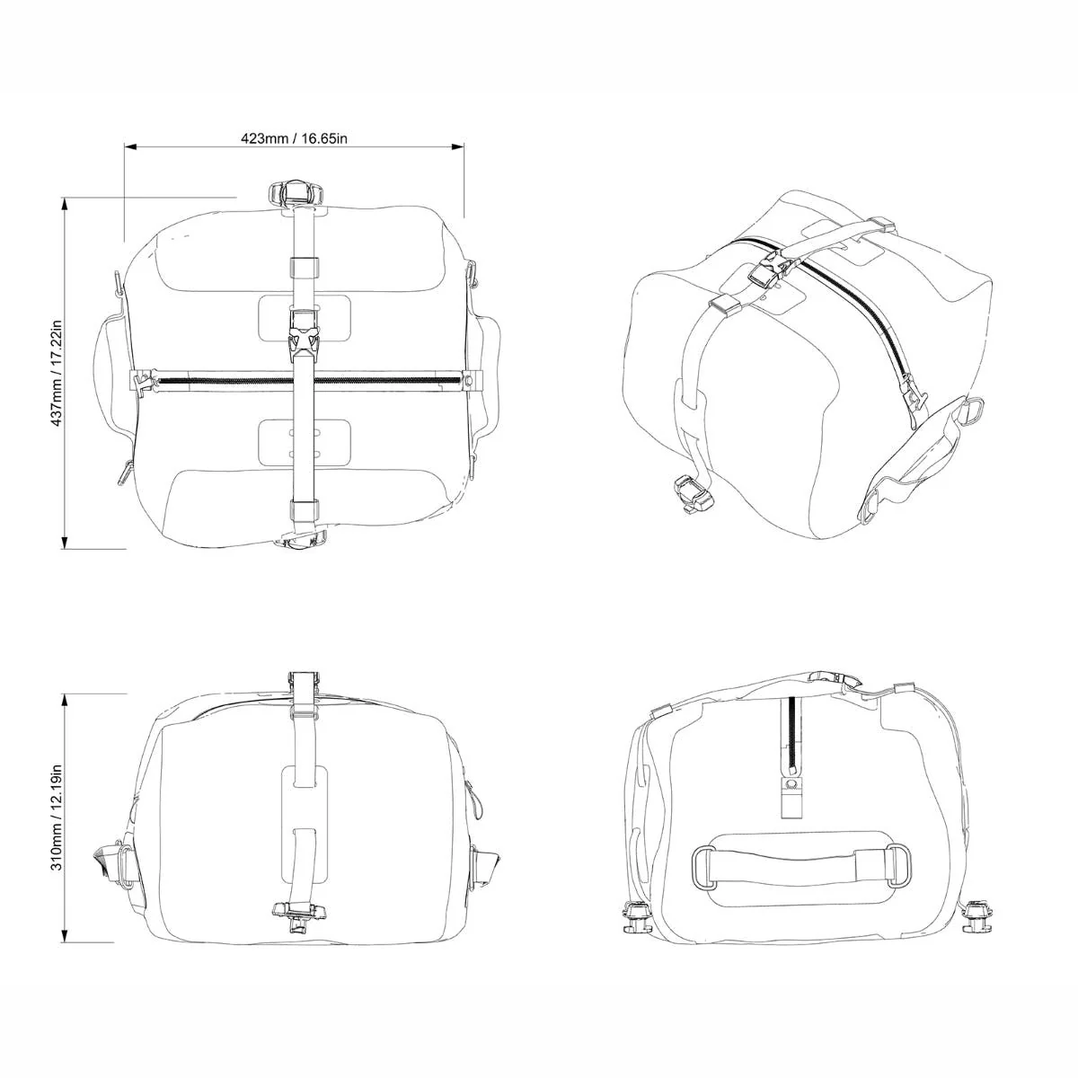 Sea-Doo LinQ Dry Bag | 30L - Image 6
