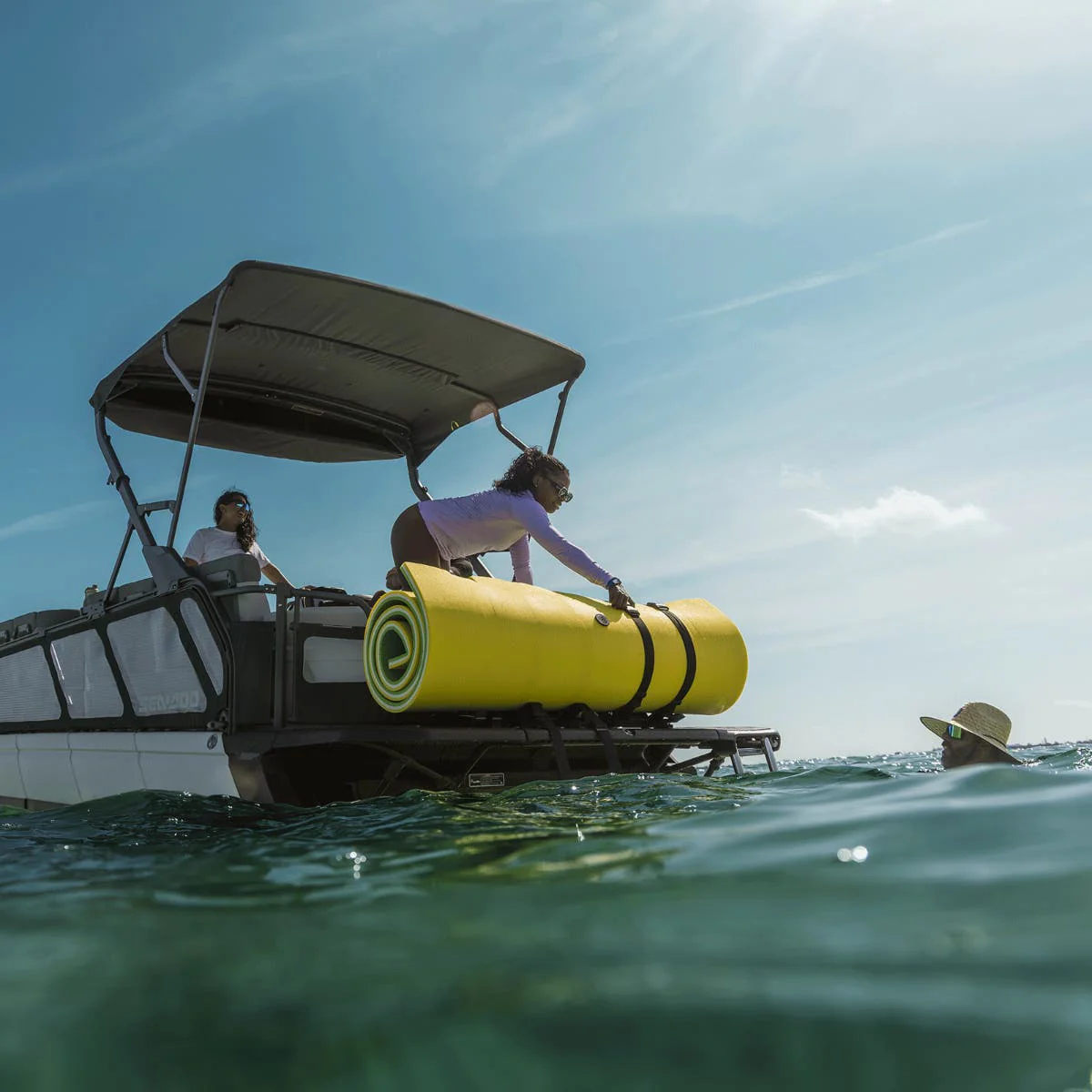 Sea-Doo LinQ Rear Floating Mat Holder - Image 7