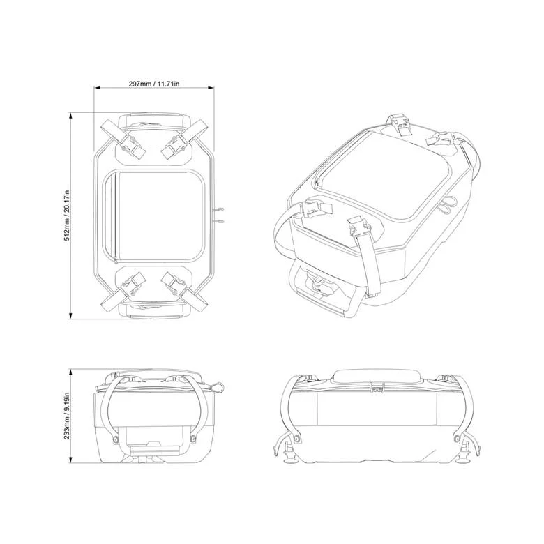 Sea-Doo LinQ Semi-Rigid Cooler | 20L - Image 7