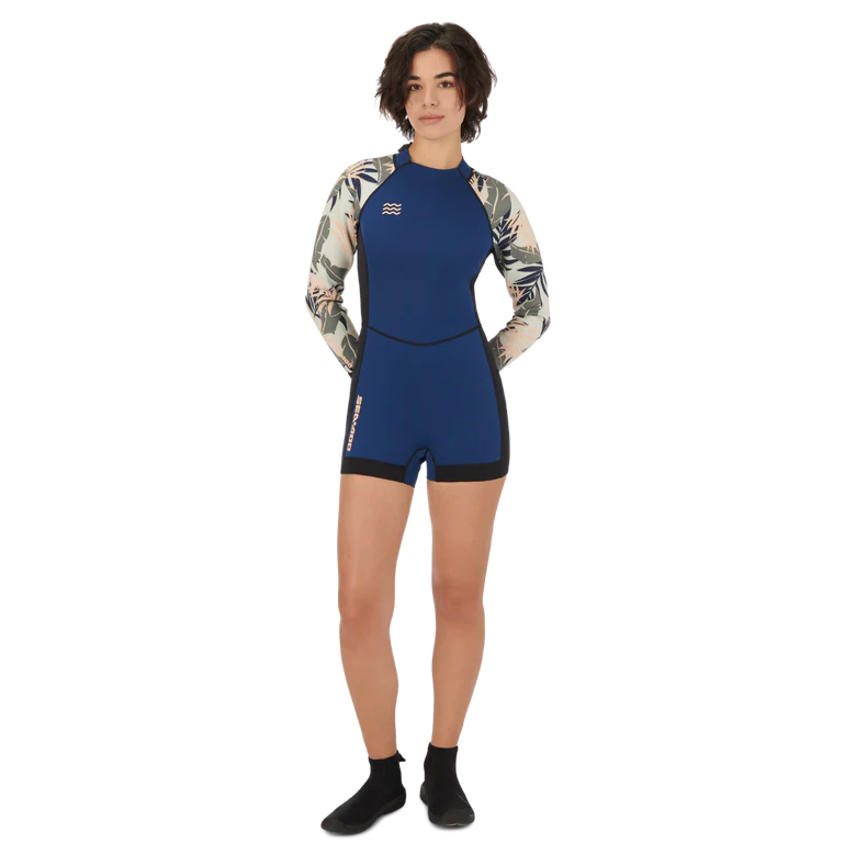 Sea-Doo Women's 2mm Shorty Wetsuit Long Sleeves - Image 3