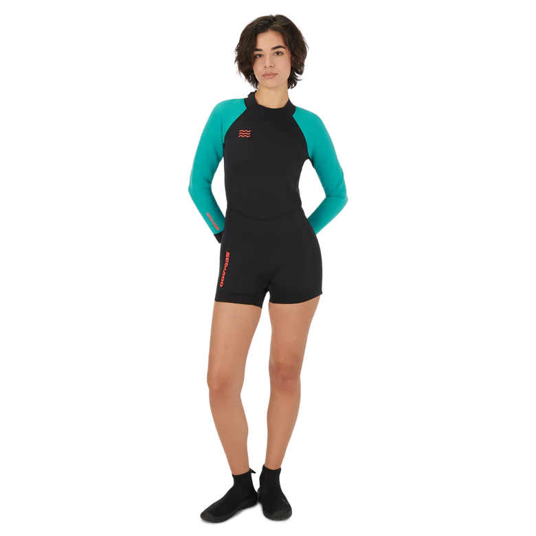 Sea-Doo Women's 2mm Shorty Wetsuit Long Sleeves - Image 7