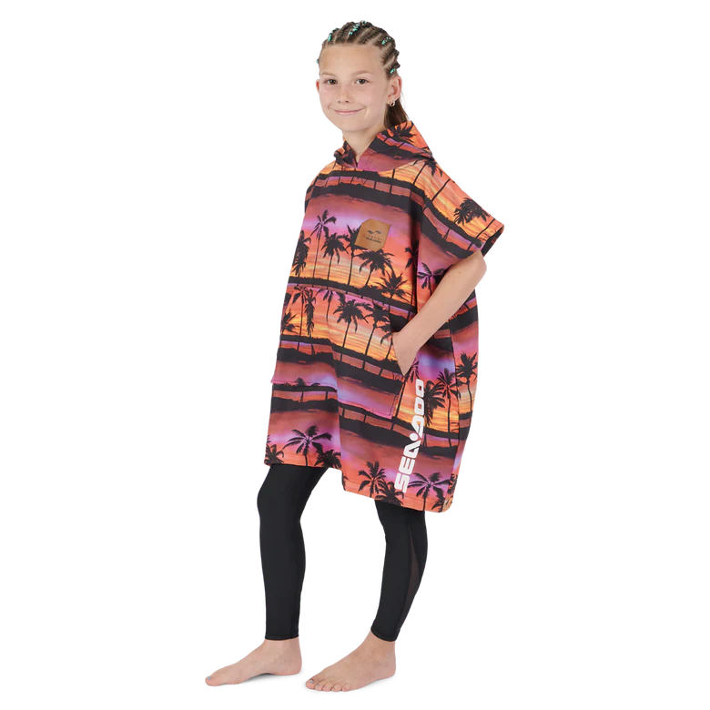 Sea-Doo Youth Quick-Dry Poncho by Slowtide - Image 2