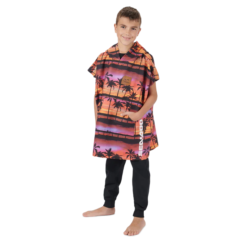 Sea-Doo Youth Quick-Dry Poncho by Slowtide - Image 3