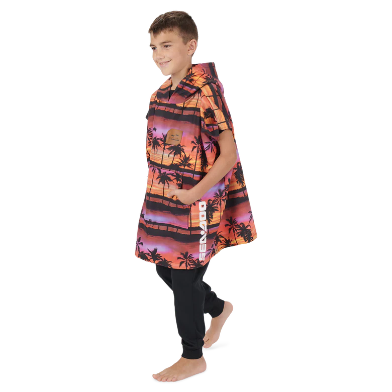 Sea-Doo Youth Quick-Dry Poncho by Slowtide - Image 4