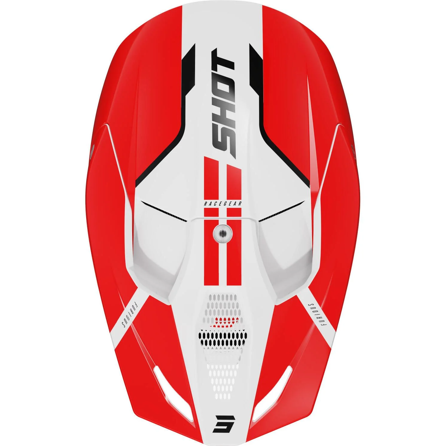 Shot Race Furious Bolt MX Helmet - Image 6