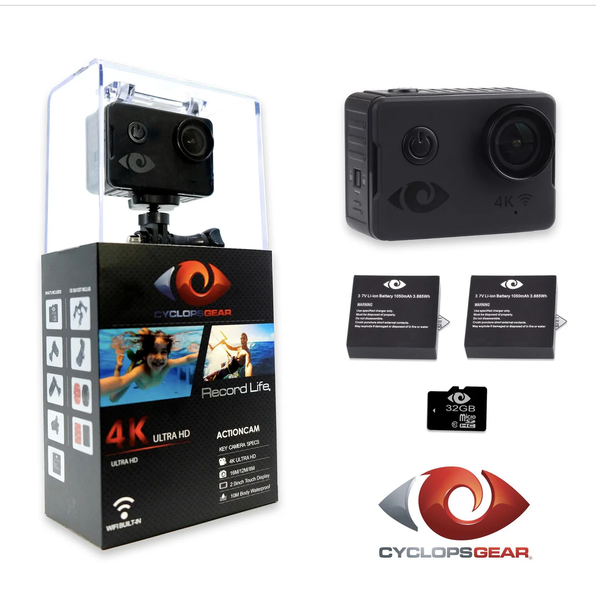 Cyclops Gear CGX3 Action Camera - Image 3