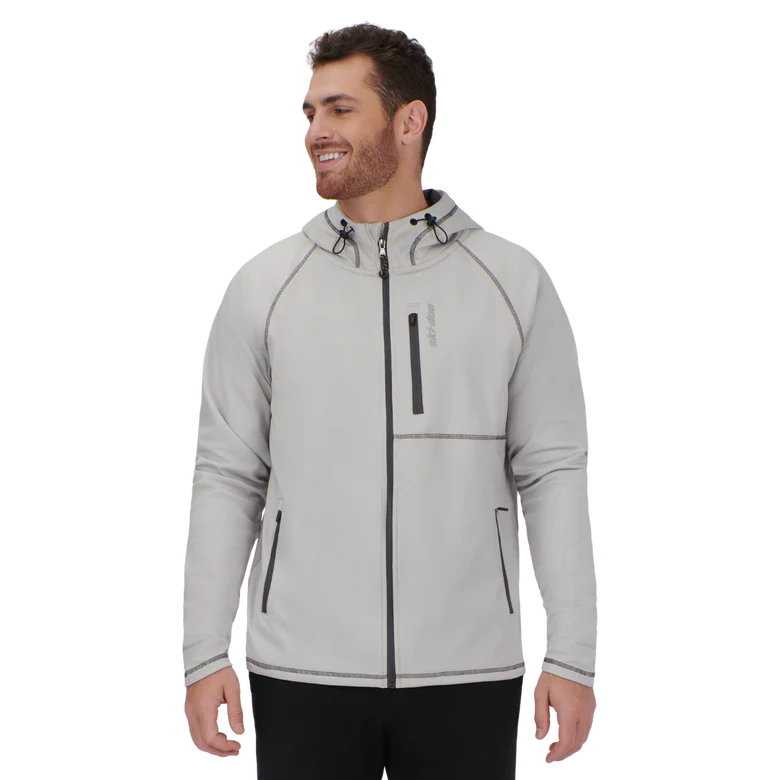 Ski-Doo Hybrid Zip-Up Tech Fleece - Image 3