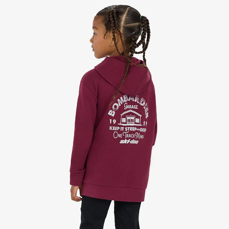 Ski-Doo Kid's Zip-Up Hoodie - Image 3