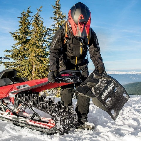 Ski-Doo LinQ Removable Snowflap - Image 2