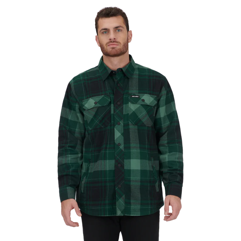 Ski-Doo Plaid Overshirt - 2024 - Image 3