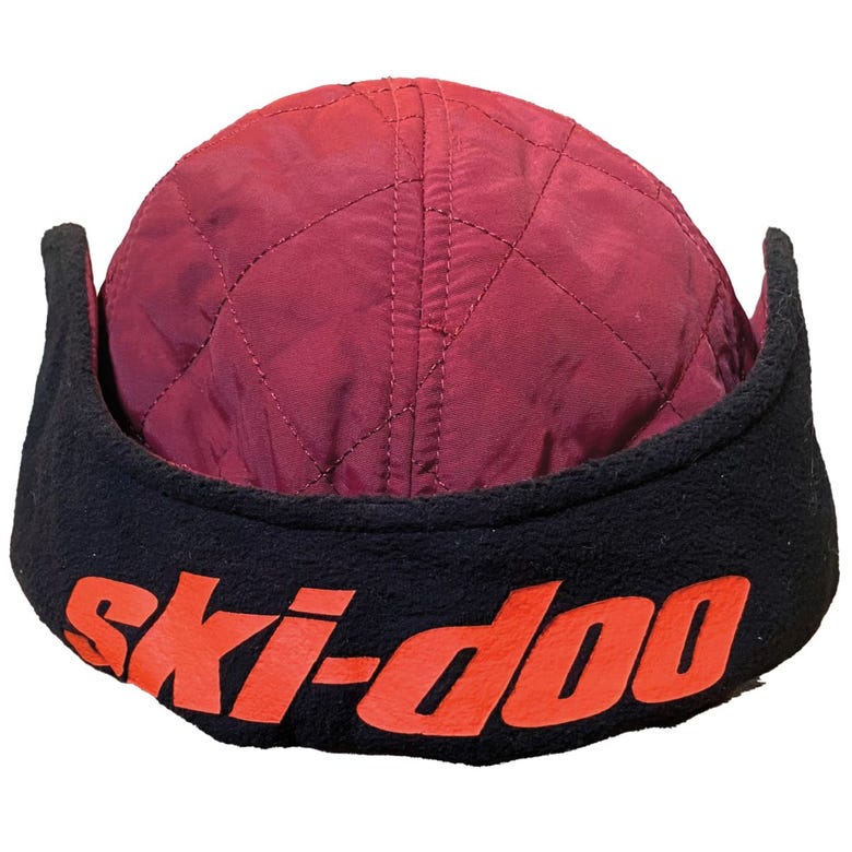 Ski-Doo Quilted Trapper Hat - Image 2