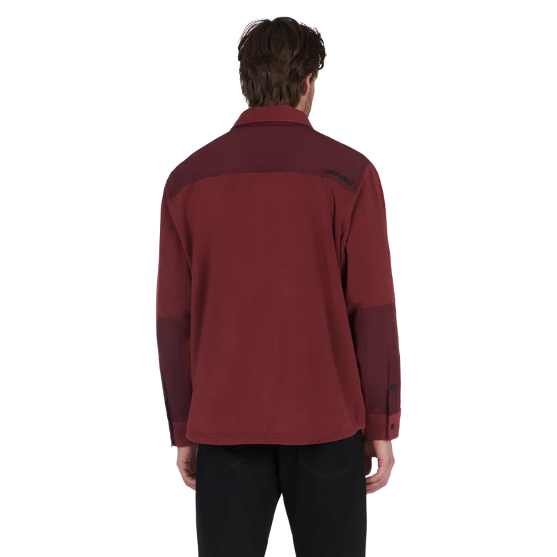Ski-Doo Snap-Up Polar Fleece Overshirt - Image 4