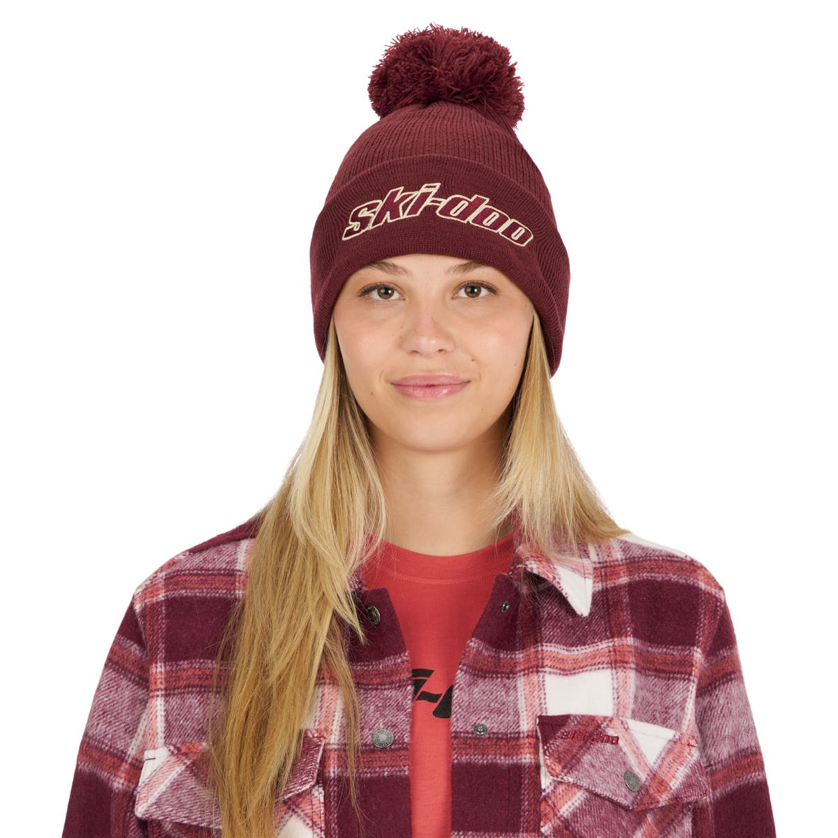 Ski-Doo Unisex Pom Pom Beanie - Image 3