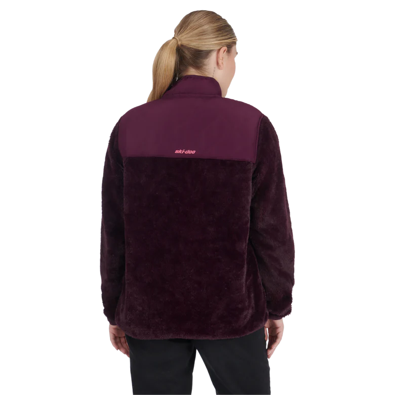 Ski-Doo Women's 1/4 Snap Pullover Fleece - Image 2