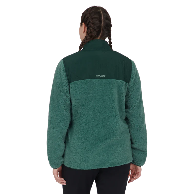 Ski-Doo Women's 1/4 Snap Pullover Fleece - Image 4