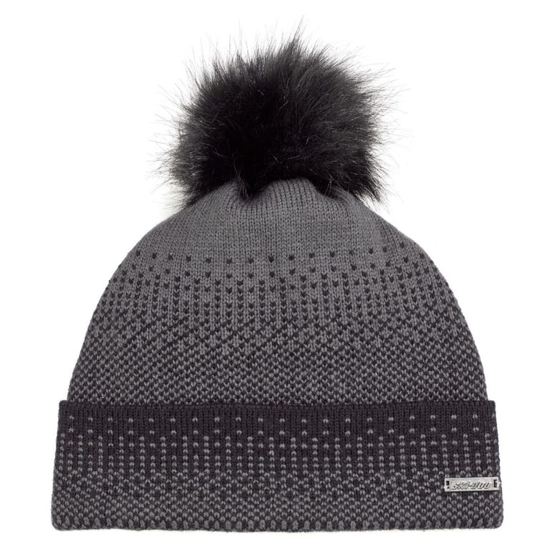 Ski-Doo Women's Faux-Fur Pom-Pom Beanie