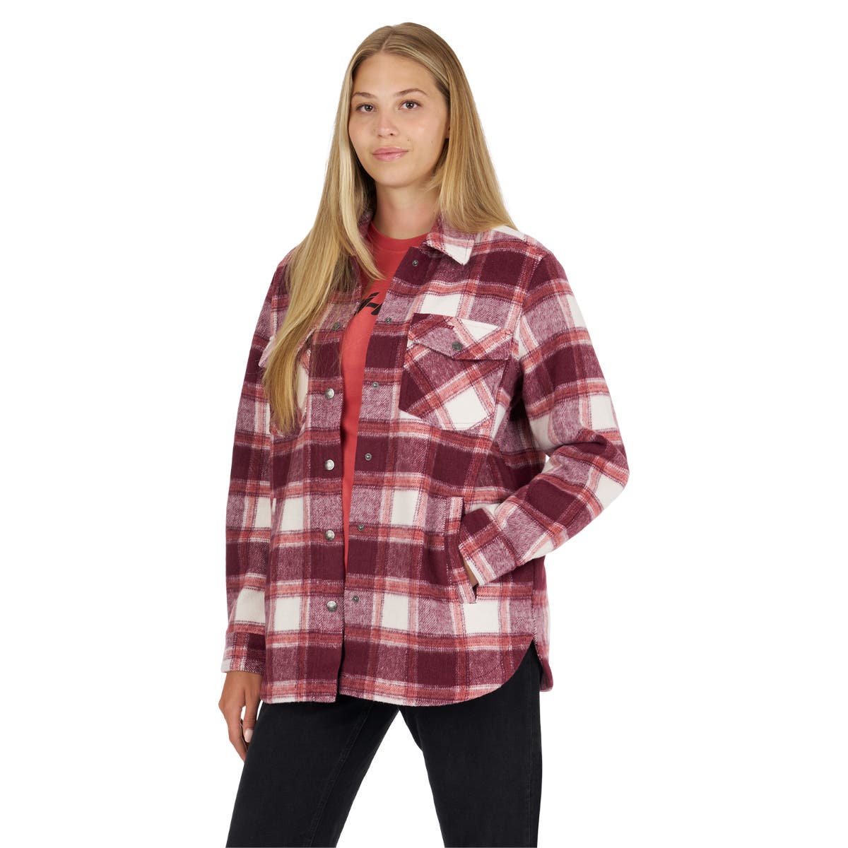 Ski-Doo Women's Plaid Flannel Shirt