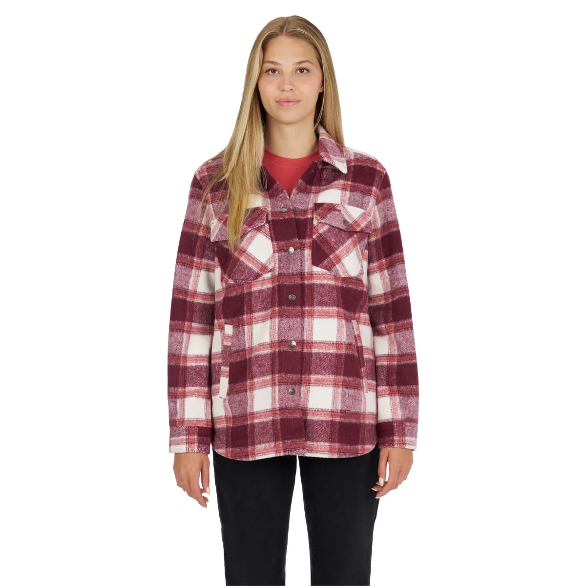 Ski-Doo Women's Plaid Flannel Shirt - Image 2