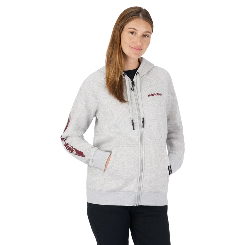 Ski-Doo Women's Signature Zip-Up Hoodie - 2025 - Image 9