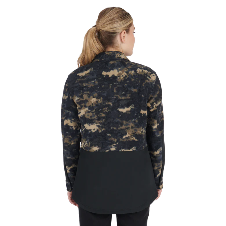Ski-Doo Women's Snap-Up Polar Fleece Overshirt - Image 4