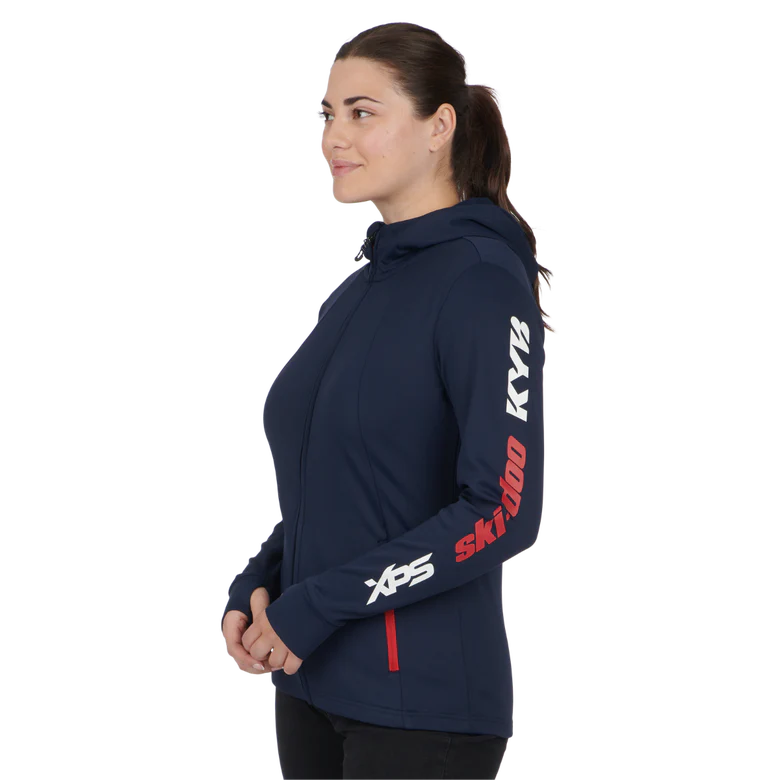 Ski-Doo Women's X-Team Sno-X Zip-Up Hoodie - Image 7