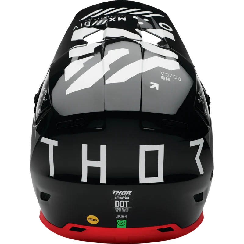 Thor Reflex Sport Composite Strike MX Helmet - Image 3