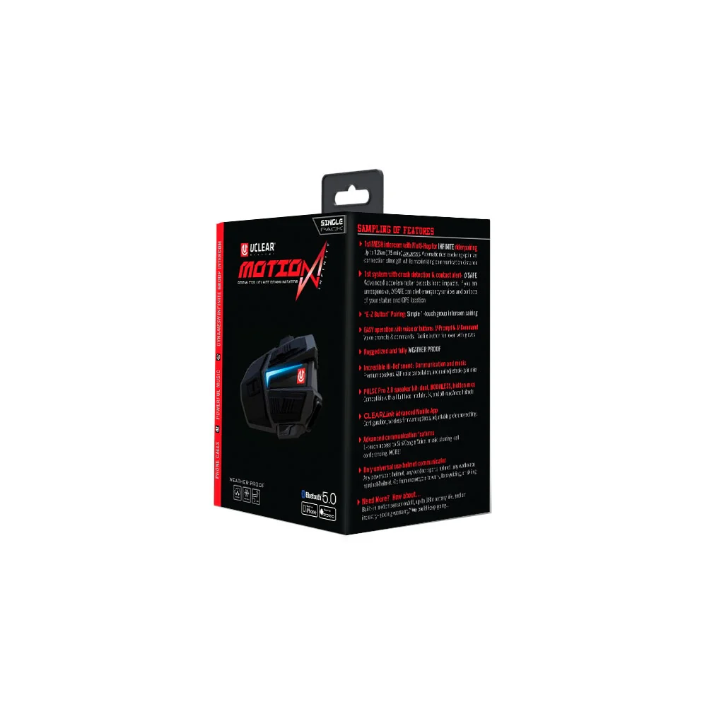 Uclear Motion Infinity Bluetooth Communication System - Image 2
