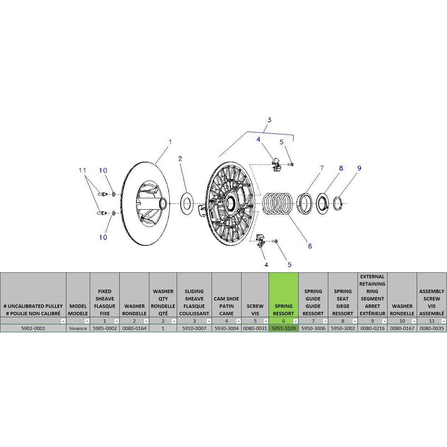 Umatek Driven Clutch Invance - Image 4