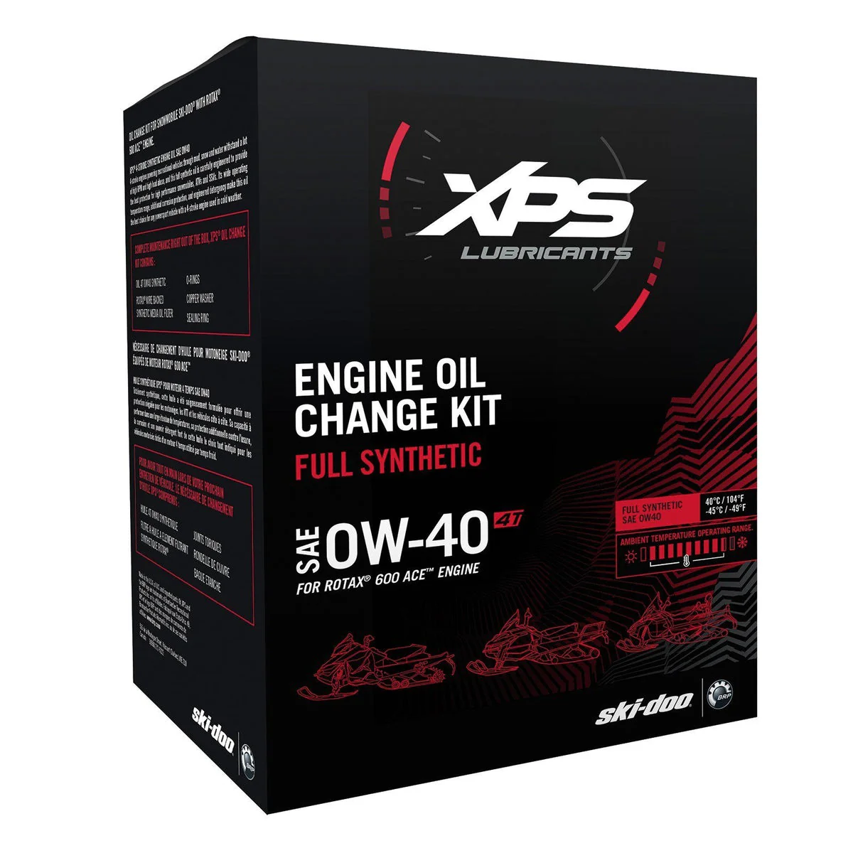 XPS 4 Stroke Engine Oil Change Kit | Ski-Doo - Image 2