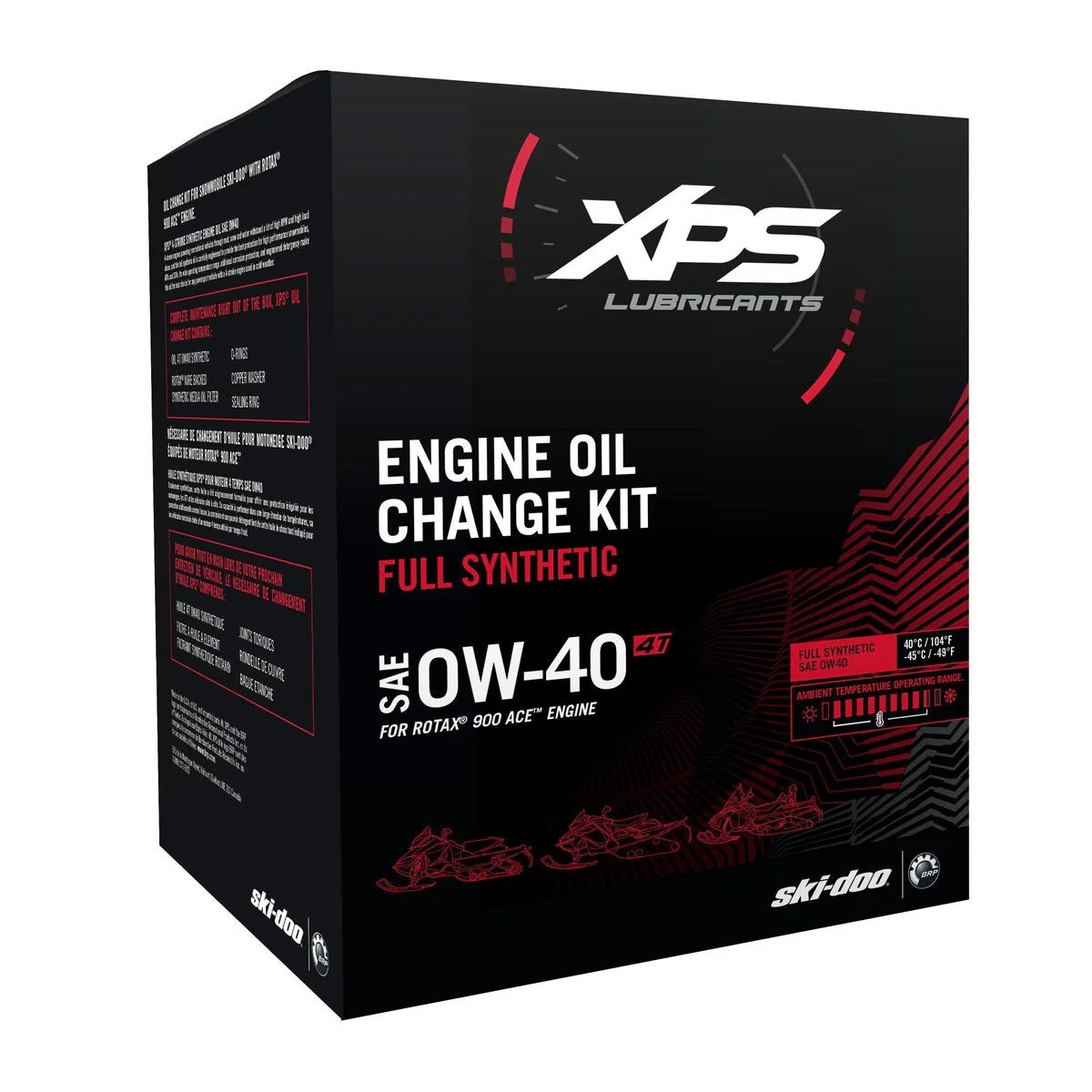 XPS 4 Stroke Engine Oil Change Kit | Ski-Doo - Image 3
