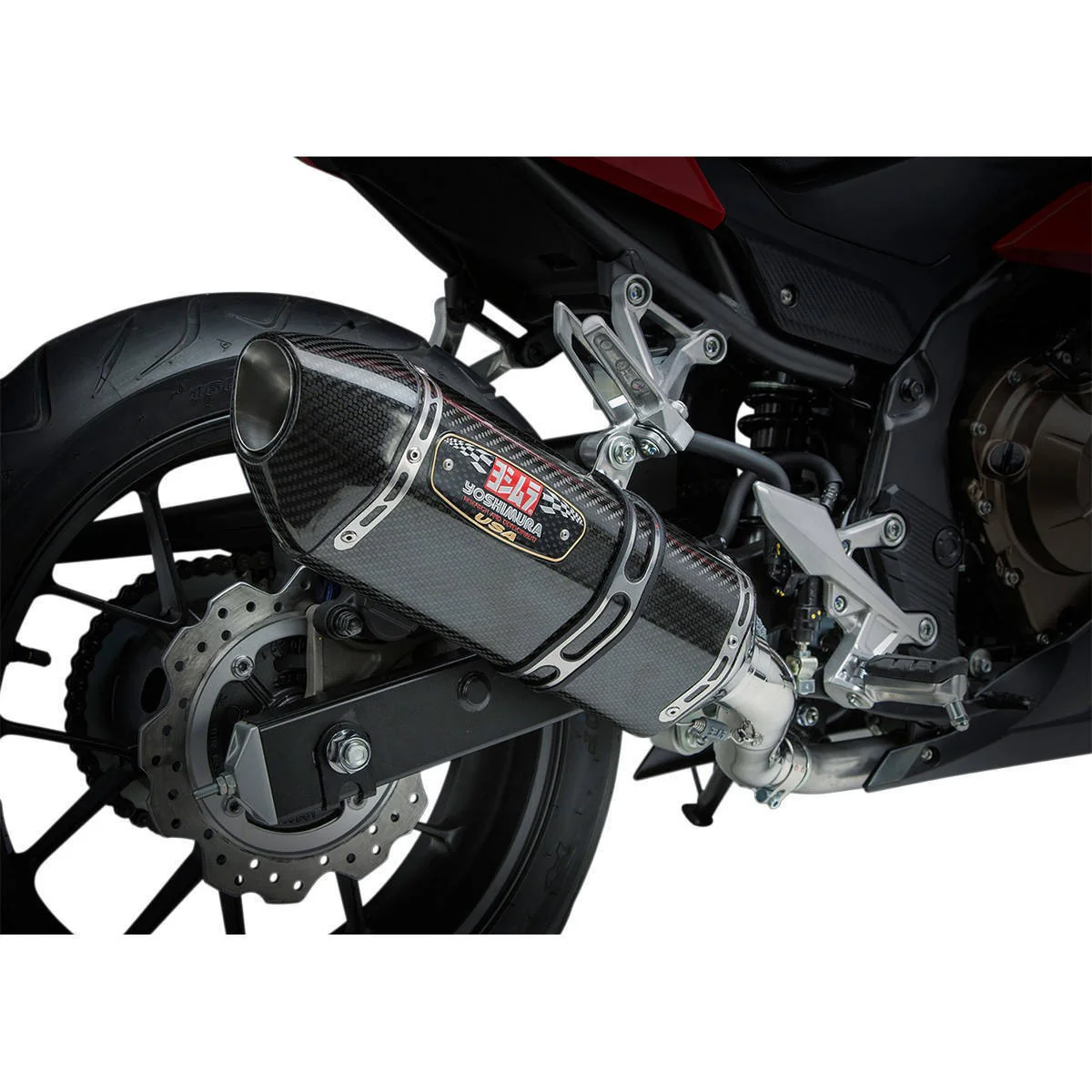 Yoshimura R77 MX Slip-On Exhaust - Image 2
