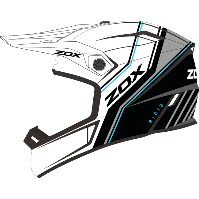 Zox Rage Rigid Helmet - Image 2